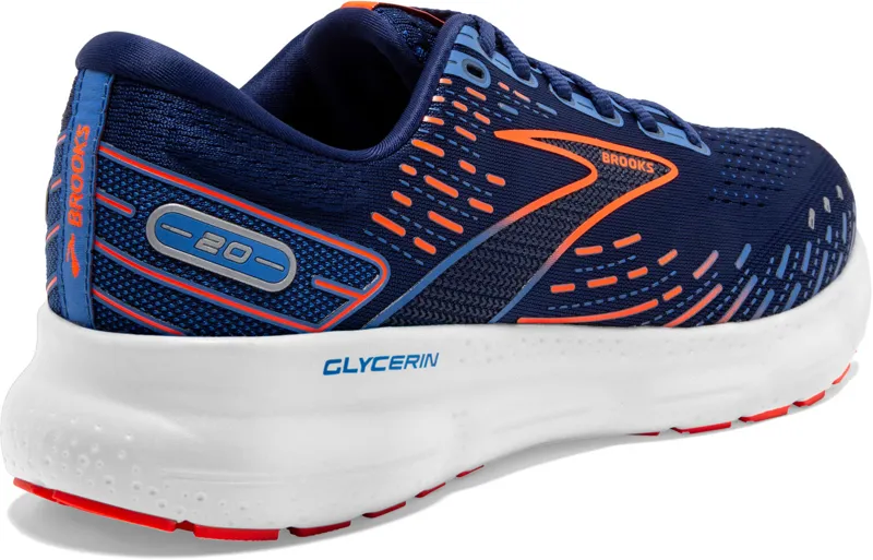 Brooks Men's Glycerin 20 - Blue/Orange-3